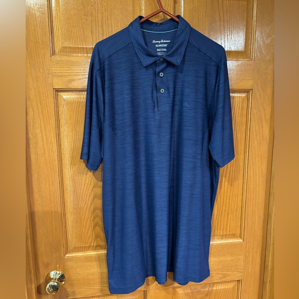Tommy Bahama Men's Deep Blue Polo Shirt